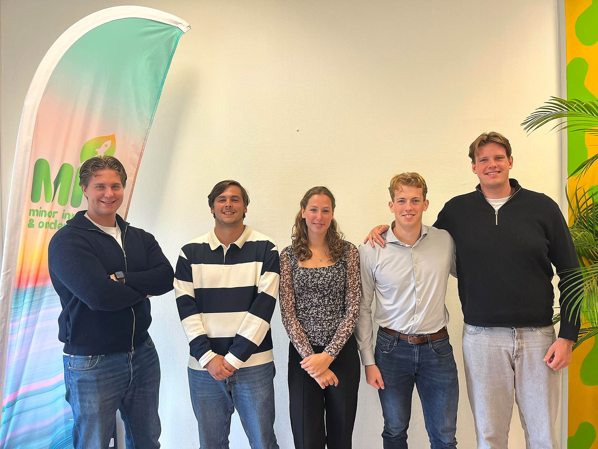 Het studententeam achter Op weg in Nederland